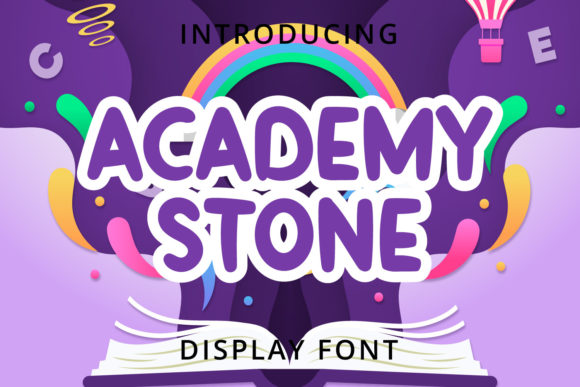 Academy Stone: A Playful Display Font for Modern Web Design Projects
