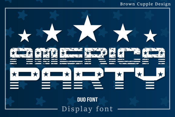 America Party: The Bold Display Font for Scroll-Stopping Digital Campaigns