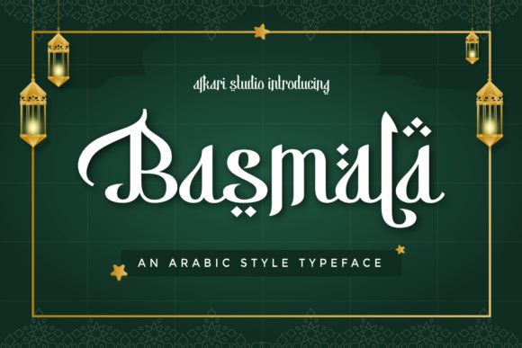 Basmala: The Perfect Arabic-Styled Display Font for Crafters and Sellers