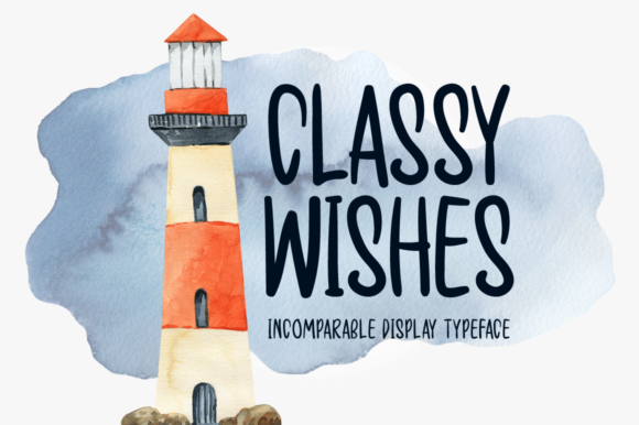 Classy Wishes: A Display Font That Adds Elegance to Handmade Designs