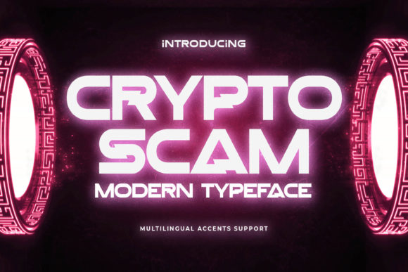 Crypto Scam: The Display Font That Gives Small Businesses a Bold Brand Boost