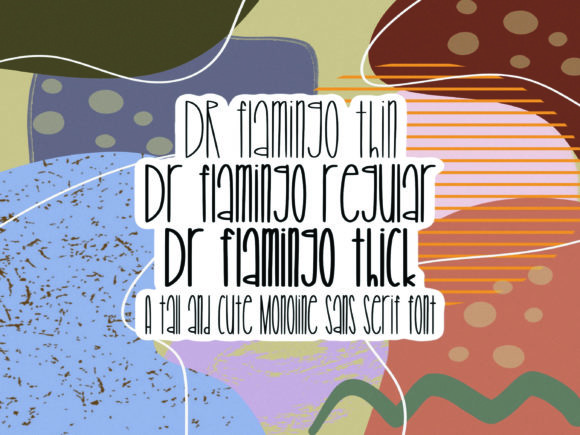 Dr Flamingo: A Unique Display Font That Elevates Small Business Branding