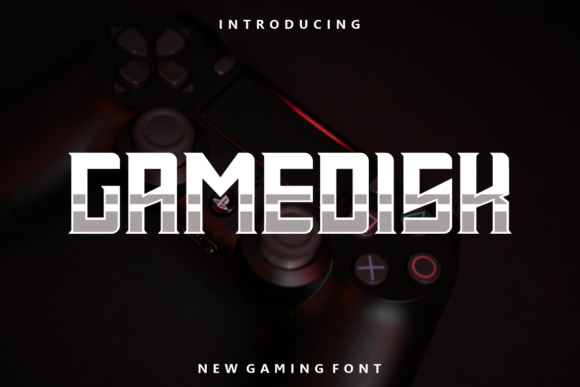 Gamedisk: A Bold Display Font for Business Branding