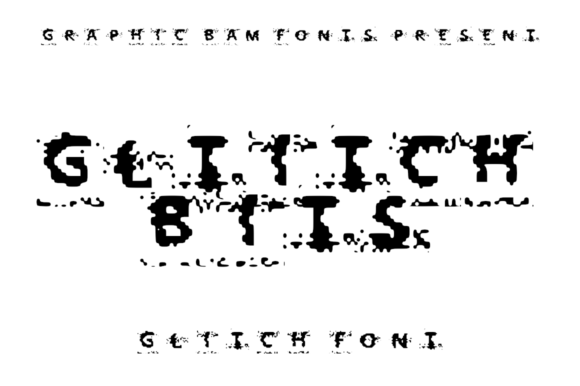 Glitch Bits: A Distinctive Display Typeface for Modern Web Design