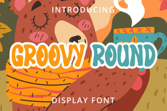 Groovy Round: A Playful Display Font That Elevates Small Business Branding