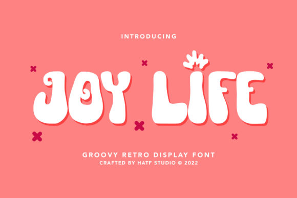 Joy Life: A Cheerful Display Font for Small Business Branding