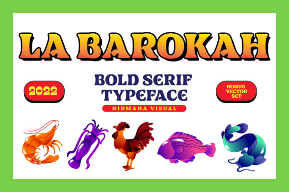 La Barokah: A Bold Display Font That Elevates Small Business Branding