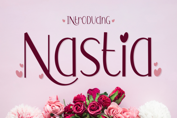 Nastia: A Playful Display Font for Editorial Charm
