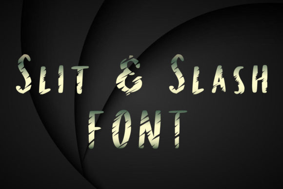 Slit Slash: A Designer’s Take on This Bold Display Font