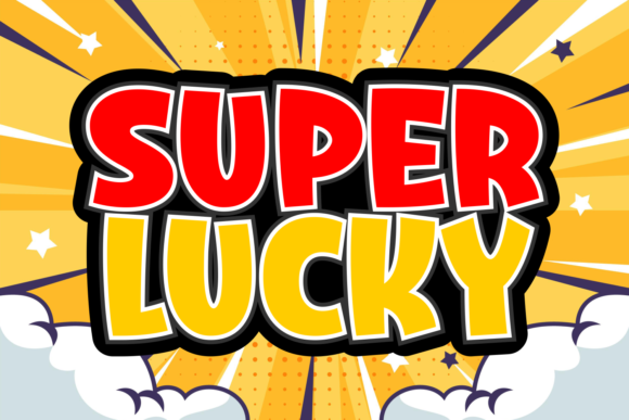 Super Lucky: A Retro-Inspired Display Font for Web Designers