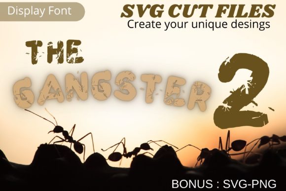 The Gangster2: A Bold Display Font That Powers Campaign Visuals